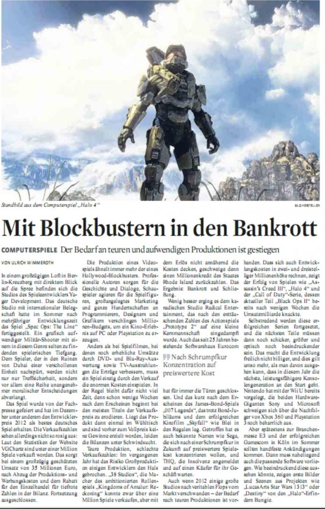 Ulrich Wimmeroth - Mit Blockbustern in den Bankrott - Koelner Stadt-Anzeiger