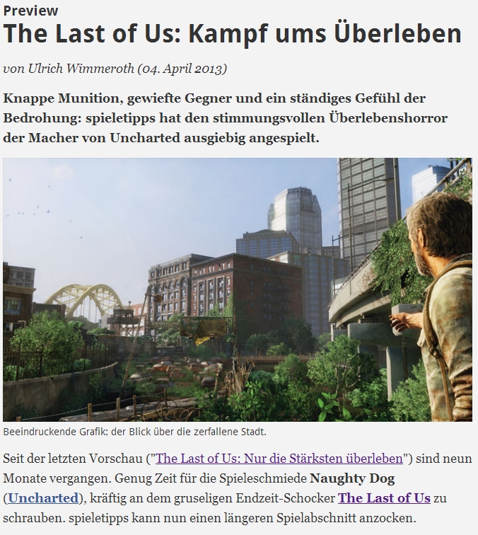Ulrich Wimmeroth - The Last of Us