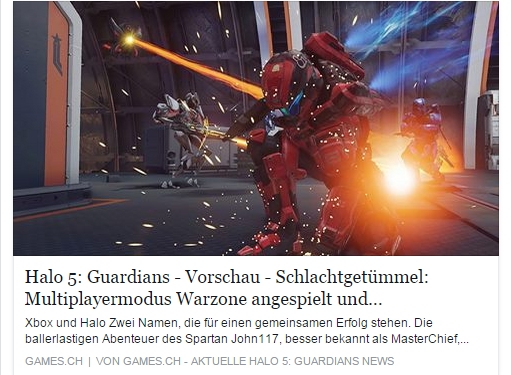 Ulrich Wimmeroth - Halo Guardians Warzone - games.ch