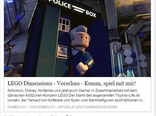 Ulrich Wimmeroth - LEGO Dimensions angespielt - games.ch