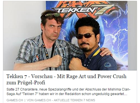 Ulrich Wimmeroth - Tekken 7 - games.ch