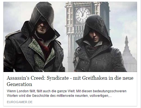 Ulrich Wimmeroth - Assassins Creed Syndicate - eurogamer
