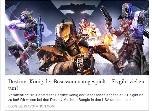 Ulrich Wimmeroth - Destiny Koenig der Besessenen - PlayStation Blog