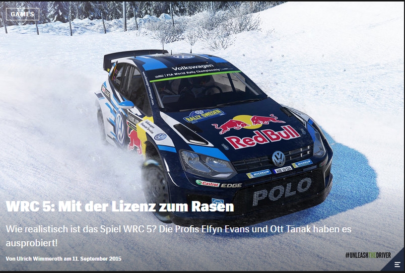Ulrich Wimmeroth - WRC 5 - Red Bull