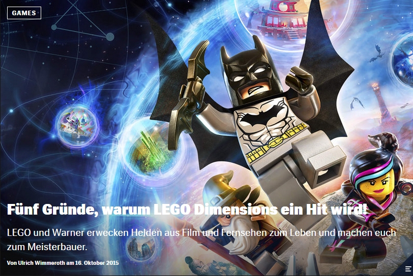 Ulrich Wimmeroth - LEGO Dimensions - Red Bull