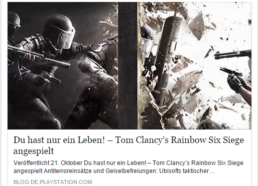 Ulrich Wimmeroth - Rainbow Six Siege - Playstation Blog