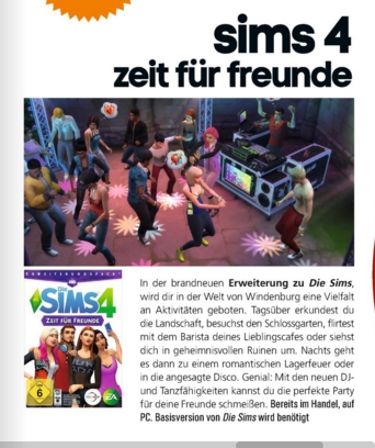 Ulrich Wimmeroth - Sims 4 Zeit fuer Freunde - kinoundco