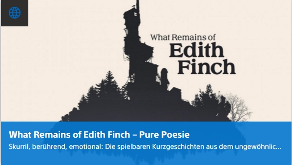 Ulrich Wimmeroth - What Remains of Edith Finch - Pure Poesie - Playstation Digi-Tal