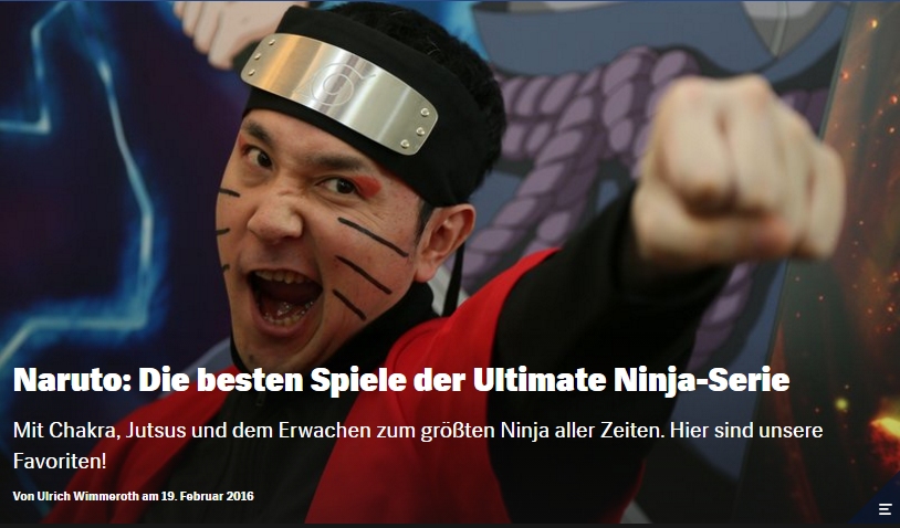 Ulrich Wimmeroth - Naruto - Die besten Spiele der Ultimate Ninja Reihe - Red Bull Games