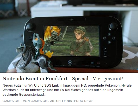 Ulrich Wimmeroth - Nintendo Event Bericht 2016 - games.ch