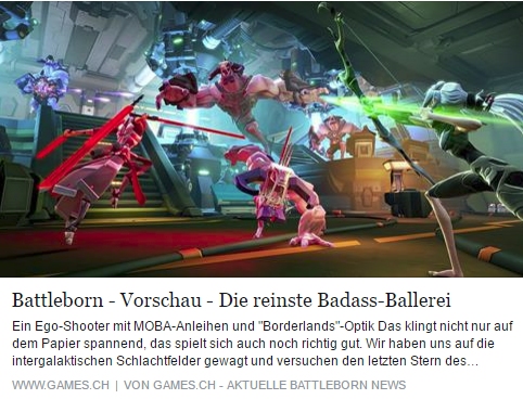 Ulrich Wimmeroth - Battleborn die Badass-Ballerei - Interview mit Tommy Tallarico - games.ch