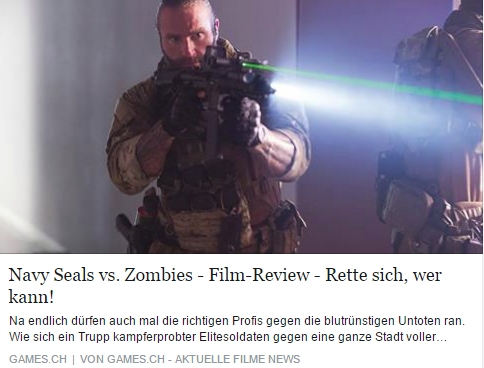 Ulrich Wimmeroth - NAVY Seals vs. Zombies - games.ch