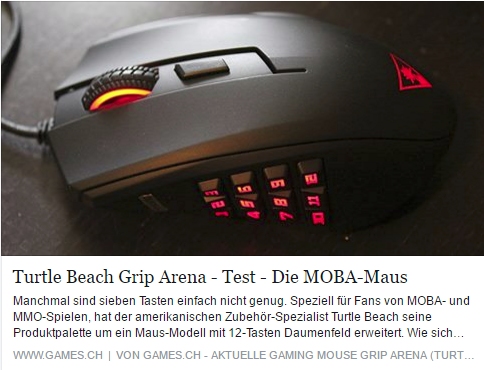 Turtle Beach Grip Arena - Ulrich Wimmeroth - games.ch