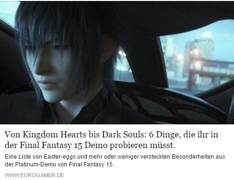 Ulrich Wimmeroth - Final Fantasy Platinum Demo Secrets - eurogamer.de