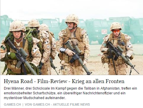 Ulrich Wimmeroth - Hyena Road Filmkritik - games.ch