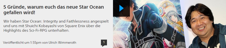 Star Ocean Integrity and Faithlessness - Ulrich Wimmeroth - PlayStation Blog