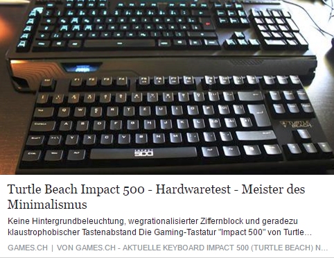 Turtle Beach Impact 500 - Ulrich Wimmeroth - games.ch