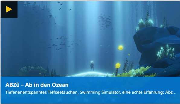 Digital Playstation - Abzu - Ab in den Ozean - Ulrich Wimmeroth