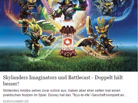 Skylanders Imaginators - Ulrich Wimmeroth - Eurogamer.de