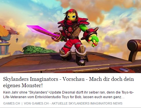Skylanders Imaginators - Ulrich Wimmeroth - games.ch