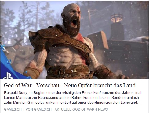 Games.ch - God of War - Ulrich Wimmeroth