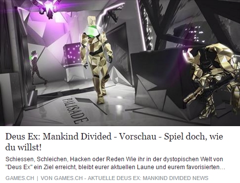 games.ch - Deus Ex Mankind Divided - Ulrich Wimmeroth