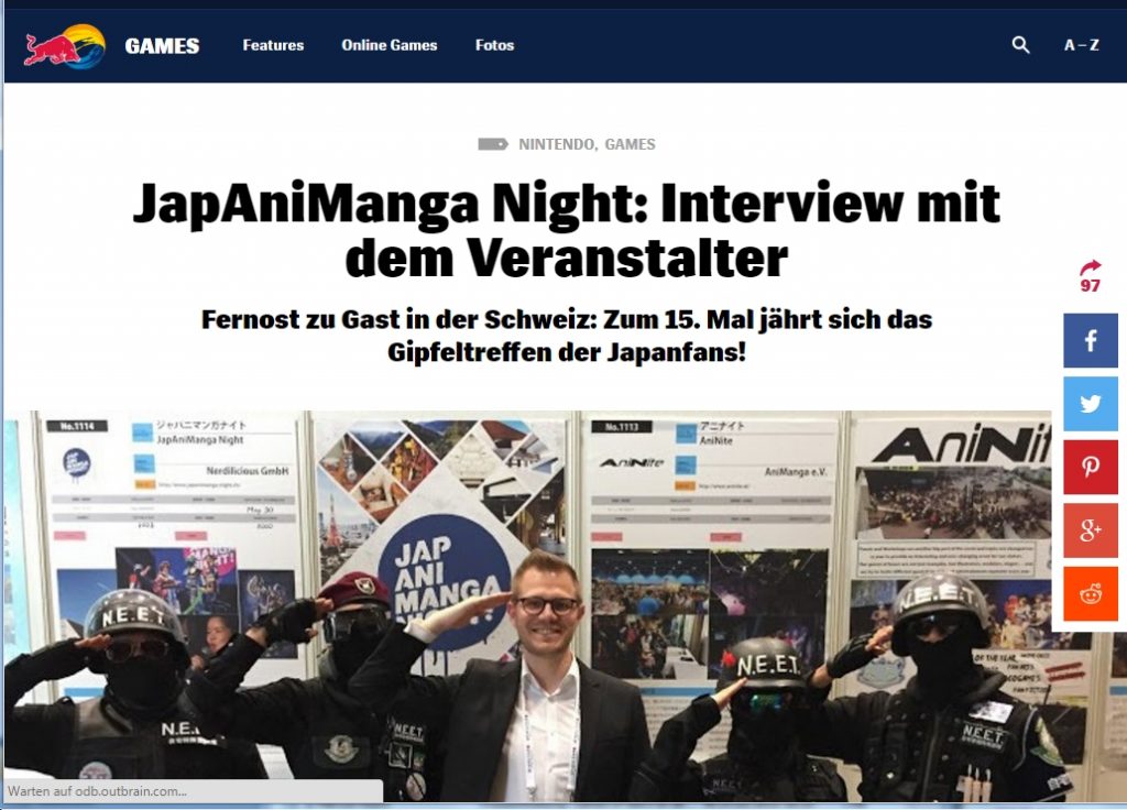 Ulrich Wimmeroth - Interview JapAniManga Night - redbull
