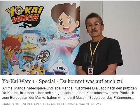 Ulrich Wimmeroth - Yo-Kai Watch - games.ch