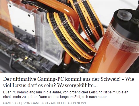 Games.ch - der ultimative Gaming PC - Ulrich Wimmeroth