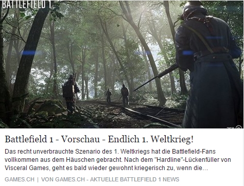 Games.ch - Battlefield 1 - Ulrich Wimmeroth