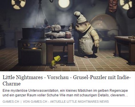 Games.ch - Little Nightmares - Ulrich Wimmeroth